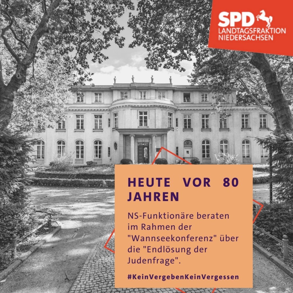 80 Jahre Wannsee Konferenz